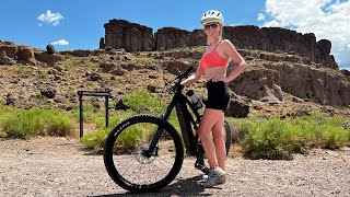 Exploring Kingman's Amazing Monolith Gardens on an E-Bike