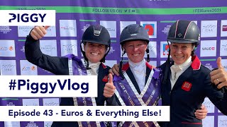 Euros & Everything Else! | Episode 43 | #PiggyVlog 2021 | Piggy March