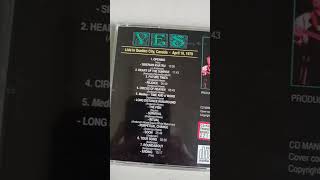 YES Live in Quebec Canada 1979 (bootleg CD) International Pop