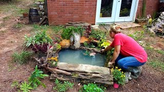 DIY Wildlife Pond Made The Easy Way! #diyprojectsforhome