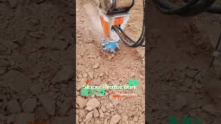 Grooving and Slope Protection with Drum Cutters