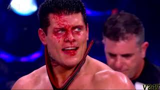 Cody Rhodes vs Mr. Brodie Lee Dog Collar Match Dynamite 10/7/2020 Highlights