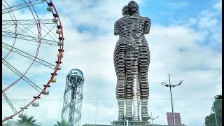 Ali & Nino, Statue of Love!❤️ Batumi, Georgia 🇬🇪