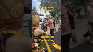 GANDRUNG BANYUWANGI TARI PENYAMBUTAN TAMU DEWAN PERS#shorts #BanyuwangiStory