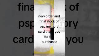 final stock of memory card