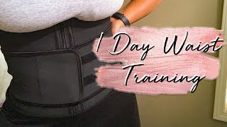 Waist Training For A Day | 1 Day Waist Training | How'd I Feel? | Jessica A