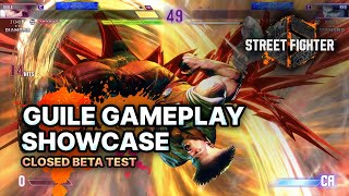 Street Fighter 6 | Guile Gameplay Replays (Closed Beta Test)