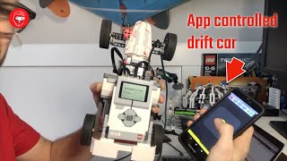 How to program an EV3 LEGO race car for remote control with an Android app.