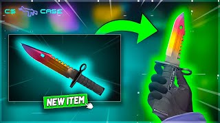 DÜŞÜK BAKİYEYLE BAYONET FADE ÇIKARDIK | Cscase Promo Code