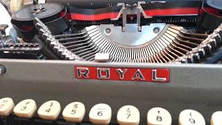 Royal QDL Vintage Typewriter, Chemical Spot Clean White Out Flakes, Flush Magic Margin Sliders