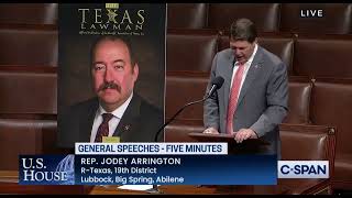 Rep. Jodey Arrington | Floor Speech Celebrating Lubbock County Sheriff Kelly S. Rowe – 11/4/2021