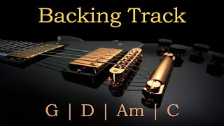 G Major Backing Track | Pop Rock | 80 Bpm