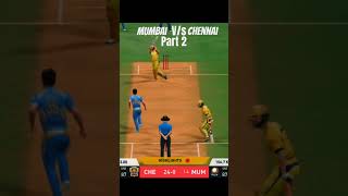 Mumbai vs Chennai match part 2#trending #gaming #gameshorts