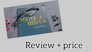 Essence of Materia medica - Homoeopathic book + price | total medicine ?