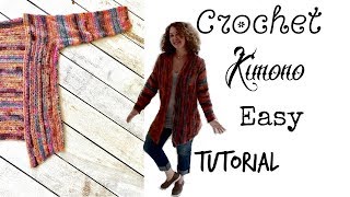 Easy Crochet Kimono/Cardigan