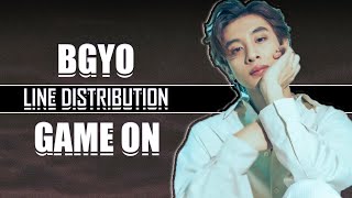 BGYO - Game On [Line Distribution]