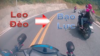 Leo đèo Tam Đảo - Vĩnh Phúc cùng chiếc xe máy SYM 170 | Mendaki dengan sepeda motor VF3I