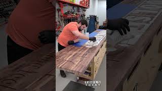 Making Giant Logo Sign