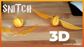 ⚡¡SNITCH DORADA! ⚡ de HARRY POTTER 🧙‍♂️ con impresión 3D- Prusa MK3S #impresion3d #ideas3d