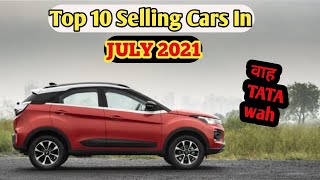 Top 10 Selling Cars In July 2021