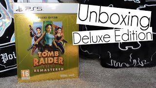 Unboxing | Tomb Raider 1 - 3 Remaster Deluxe Edition | PS5