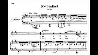 Felix and Fanny Mendelssohn   12 Lieder, op  9 with score