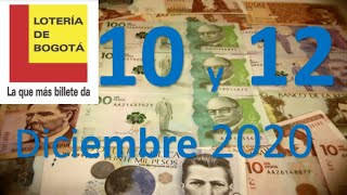 ✔Como GANAR🤑 la Lotería de Bogotá  (10 y 12 / 12 / 2020)