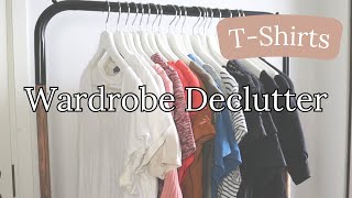 Wardrobe Declutter | T-Shirts