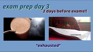 exam prep day 3!.....*CRAZY* | Vlog