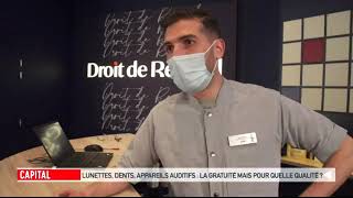 Pouvoir d'achat : Enquête sur la qualité des lunettes à 0€ au sein de Capital sur M6