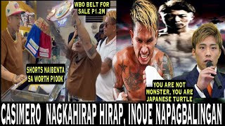 CASIMERO BINANATAN SI MONSTER INOUE TAMBALOSLOS NATION NAGBUNYI SA PAGHIHIRAP AT PAGBENTA NG BELT.