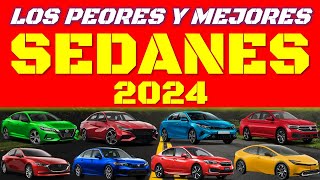 Estos son los MEJORES y PEORES SEDANES 2024 según CONSUMER REPORTS