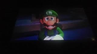 Luigi's reaction that Trap Town is still here