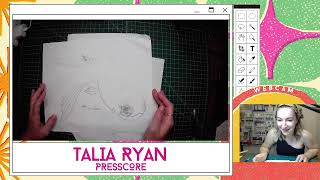 My First Twitch Stream - Linocut Goldfish & Chatting