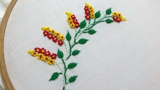 Hand Embroidery, an easy hand embroidery pattern for all