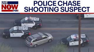 Police chase: Driver, dog in minivan lead police on slow-moving chase in CA | LiveNOW from FOX