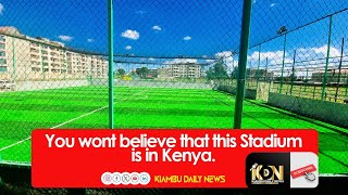 You won't believe that this training pitch is in Kiambu, Kenya 🇰🇪