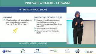 Innovate 4 Nature Lausanne   Afternoon workshop introduction