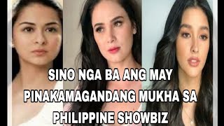 SINO NGA BA ANG MAY PINAKAMAGANDANG MUKHA SA PHILIPPINE SHOWBIZ| PREZ TV