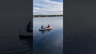 Nabila apu kayaking