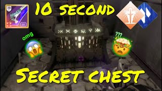 Crota’s End 1st Secret Chest In 10 Seconds