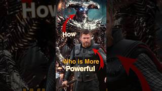 Thor Strombreaker Vs Steppenwolf 😈 || Who is More Powerful #shorts #thor #marvel #dc #viral