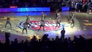 Detroit Pistons Dancers "The Night Belongs to You"  02.10.16