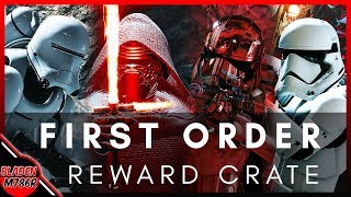 STAR WARS BATTLEFRONT 2 - FIRST ORDER VICTORY CRATE UNBOXING / OPENING! WE BEAT THE RESISTANCE!