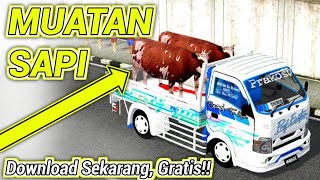 DOWNLOAD MOD ISUZU TRAGA MODIFIKASI MUATAN SAPI QURBAN - BUS SIMULATOR INDONESIA