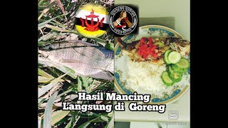 Nila Hasil Pancing Langsung Di GORENG Pake Sambal GEPREK#_# Super mantap!!!  TKI BRUNEI