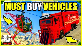 TOP 5 BEST MUST OWN VEHICLES IN GTA 5 ONLINE! (2024)