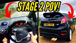 STAGE 2 Fiesta ST POV Drive! (SO FAST!!)