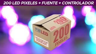 200 Leds Pixeles WS2811