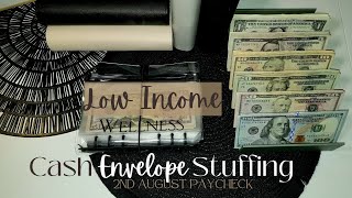 August Cash Stuffing $770 into Sinking Funds & Cash Envelopes Paycheck 3